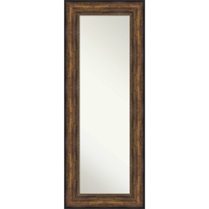22" x 56" Non-Beveled Ballroom Bronze Full Length on The Door Mirror - Amanti Art: Includes Hanging Hardware - 1 of 4