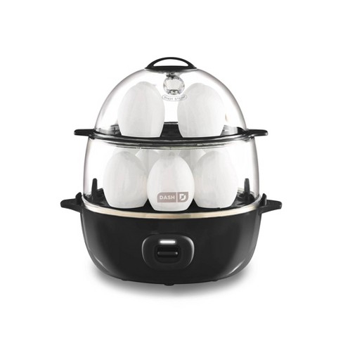 Dash Rapid Egg Cooker Electric, Black - Auto Shut Off Feature