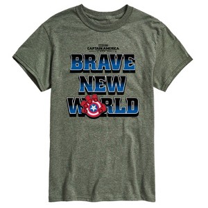 Men's - Marvel - Captain America Logo Short Sleeve Graphic T-Shirt - 1 of 4