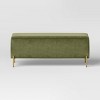 Ivy Upholstered Storage Bench - Threshold™ - image 3 of 4