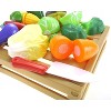 AZ  Import Kitchen Cutting Vegetables Crate Pretend Food Playset - 2 of 4