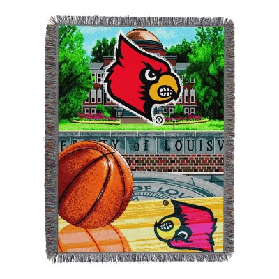 NCAA Louisville Cardinals 48"x60" Tapestry Throw Blanket