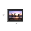 HomeRoots Teamwork Black Framed Print Wall Art - 3 of 3