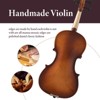 Dexmalle Professional 4/4 Full Size Violin Set,Smooth Finish & Complete Accessories,Gift - 4 of 4