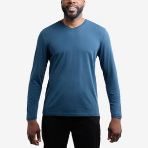 X RAY Men's V-Neck & Henley Long Sleeve T-Shirt - 1 of 4