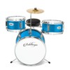 Ashthorpe 3-Piece Complete Junior Drum Set - Beginner Drum Kit with Drummer's Throne - 2 of 4
