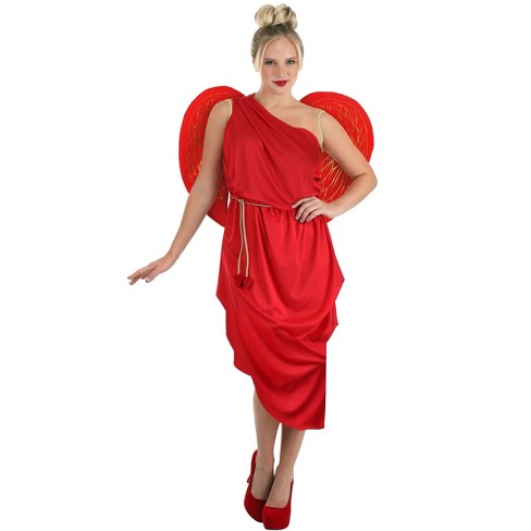 HalloweenCostumes.com Small Women Cupid Women's Costume, Red/Brown