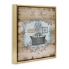 Stupell Industries Le Bain Vintage Style Bath, 18" x 18" - 3 of 4