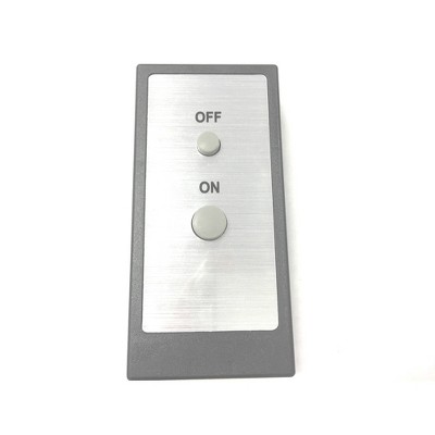 Black Adjustable Electric Outdoor Heater with LED and Remote