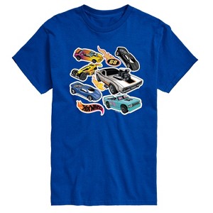 Men's - Hot Wheels - Stickers Short Sleeve Graphic T-Shirt - 1 of 3