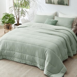 Bedsure | 3 Pcs Cooling and Warm Bed Set Two-color Reversible For All Season - 1 of 4