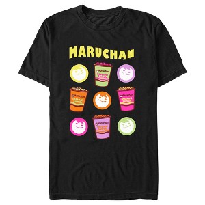 Men's Maruchan Neon Logos T-Shirt - 1 of 4