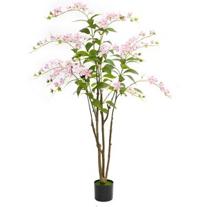 Artificial Blossom Tree - Realistic Spring Decor for Home, Office & Wedding - 1 of 4