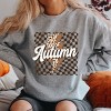 Simply Sage Market Autumn Lightning Checkered Sweatshirt - 2 of 4