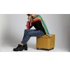 Women's Rainbow Stripe Funnel Neck Sweater - APNY - 2 of 4