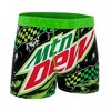Mens Crazy Boxers Mountain Dew Brand Boxer Briefs - 4 of 4