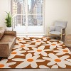 Kierkegaard Design Studio Daisy Time Retro Floral Pattern Rug - Deny Designs - 4 of 4