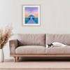 Stupell Industries Blue Boat Shed Sunrise Framed Print Under Glass, Brown, 13" x 16" - 3 of 4