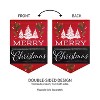 Evergreen Merry Christmas Garden Burlap Flag - 2 of 4