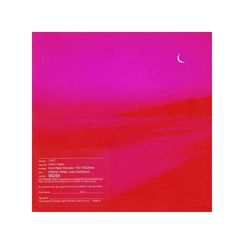 lany malibu nights album cover