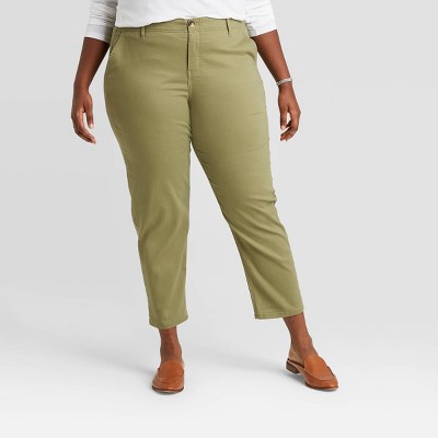 women's plus size chino pants