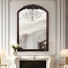Dovelina Wooden Framed Arch Top Decorative Wall Mirror - 2 of 4
