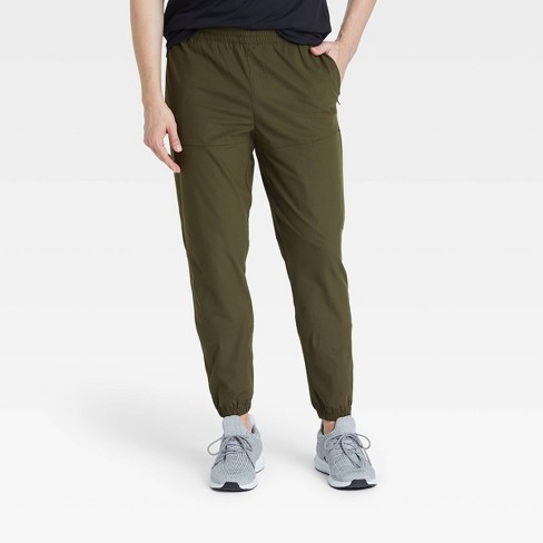 Men's Utility Tapered Jogger Pants - All In Motion™ Olive Green Xxl : Target