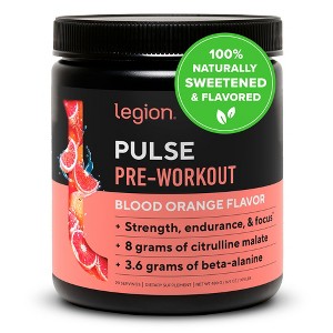Legion Pulse Natural Pre-Workout Supplement - 20 Servings - 1 of 4