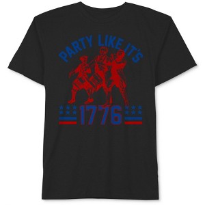 Hybrid Mens 1776 Graphic T-Shirt, Black, Large - 1 of 1