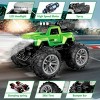 INFURNIC Toy Vehicles Bigfoot Stunt Car Racing Toy Extreme Action Fun for Kids Outdoor Play, Green, 5.85"*5.46"*8.19" - 2 of 4