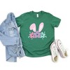 The Juniper Shop Bunny Ears With Flowers Youth Short Sleeve Tee - 2 of 2