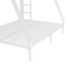Metal Twin over Full Bunk Bed for Teens and Adults Space-Saving and No Box Spring Needed Black - 4 of 4