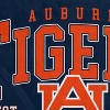 NCAA Auburn Tigers Vintage Arch Block Flannel Fleece Blanket - 2 of 3