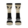 NCAA Colorado Buffaloes Mixer Crew Socks: Cushioned Heel & Toe, Knit Fabric - 2 of 3