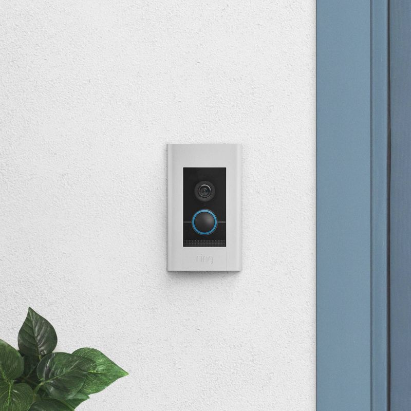 Ring 1080p Wired Video Doorbell Elite - 8VR1E7-0EN0, 3 of 7