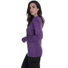 Just Love Womens Underscrub Silky Long Sleeve T-Shirt Plain Undershirt Tee - 2 of 3