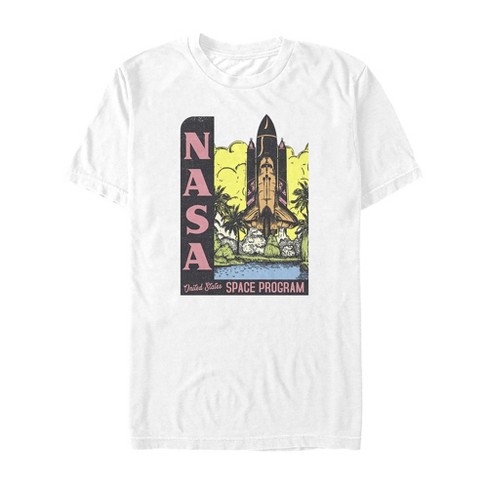 Men's NASA Vintage Space Program T-Shirt - White - 3X Large