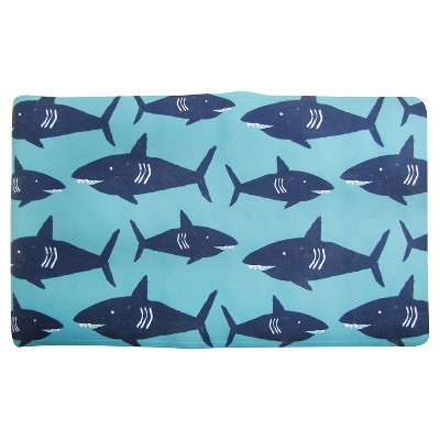 shark bath mat