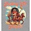 "Parking Lot Pioneer" Old West Wagon Football Cowboy Youth  Jogger Pants- - 2 of 2
