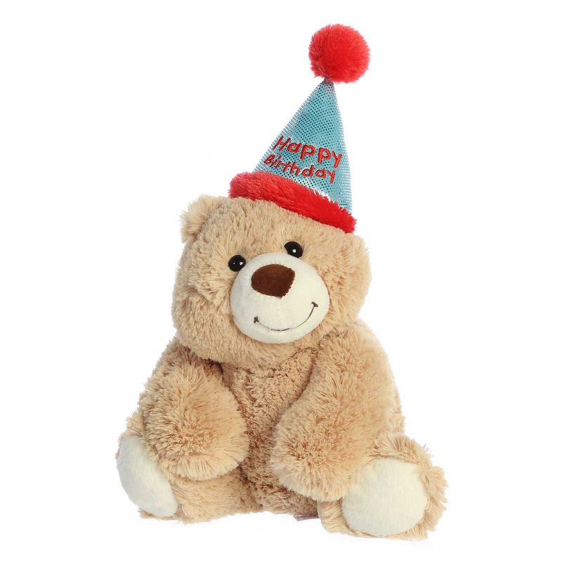 Aurora Sentiment Bear 12" Happy Birthday Brown Stuffed Animal, 2 of 5