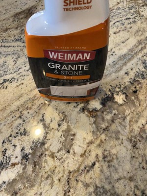 Weiman Lucidante Per Granito E Pietra | 24 FL Oz (710 Ml) | Lucida, Protegge E Ripristina | Per Marmo, Quarzo, Laminato, Ceramica