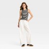 Women's Open Back Ribbed Tank Top - Wild Fable™ - 3 of 3