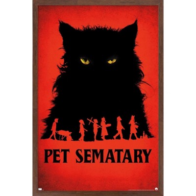 Trends International Pet Sematary (2019) - Cat Key Art Framed Wall Poster Prints