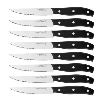 Henckels 8-pc Stainless Steel Serrated Steak Knife Set : Target