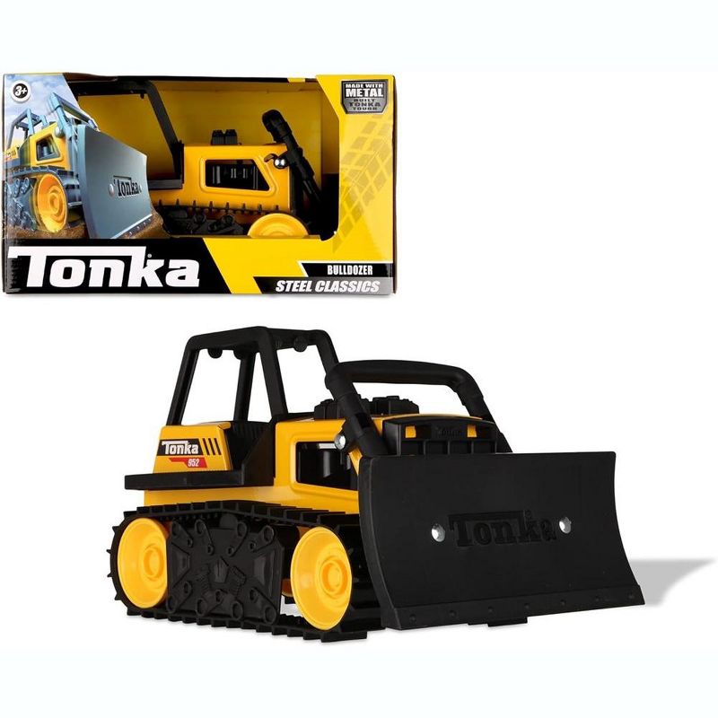 Tonka - Steel Classics - Bulldozer - Built Tonka tough with Real Steel!, 1 of 8