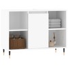 CLIHOME 31.5x13.0x23.6 in. Bathroom Sink Cabinet, Engineered Wood Storage Cabinet With Metal Legs - 2 of 4