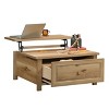 CAVINAS Rustic Brown Lift-Top Coffee Table,Wooden Tea Table with Hidden Storage,Drawer,Pop-Up Surface,Center Table for Living Room,Office - 2 of 4