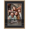 PosterPalooza | Gold Frame with Black Photo Mat, UV Acrylic Front, Foam Board Backing, 60 Sizes Available - 2 of 4