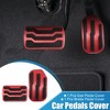 Unique Bargains Aluminum Alloy Gas Brake Foot Pedals Cover for Ford F-150 2015-2020 - 2 of 4