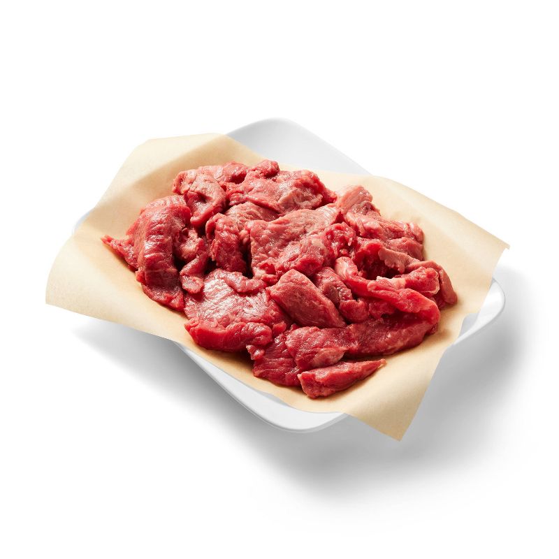 USDA Choice Angus Beef Steak Strips - 14oz - Good &#38; Gather&#8482;, 4 of 5